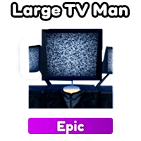 Large TV Man Value in Tower of Defense